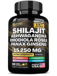 Shilajit Power ShilaStrength Blend - 15,250MG Energize Your Vitality!